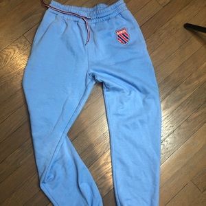 Baby Blue K-Swiss Joggers - Sz Small